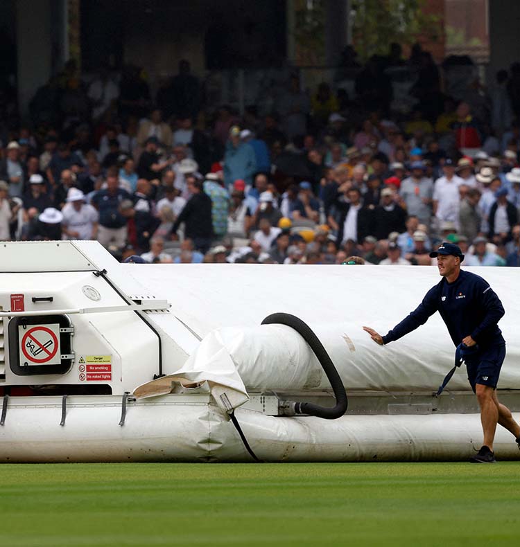 Covering the pitch